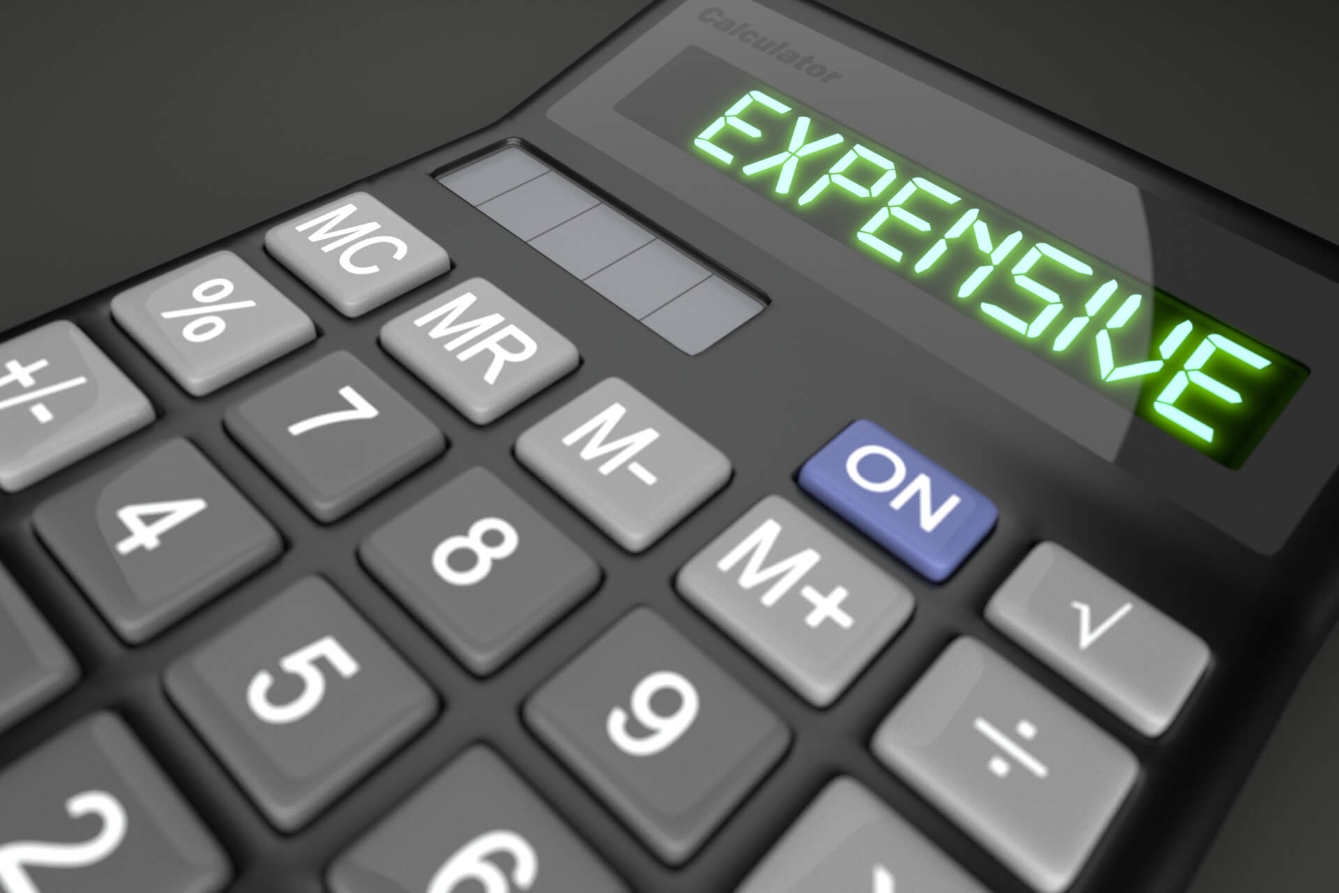 Calculadora de custos elevados