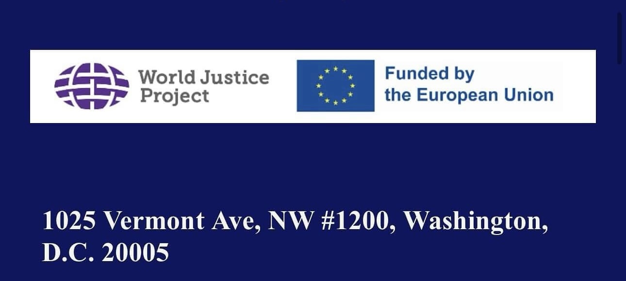World Justice Project — Financiado pela União Europeia